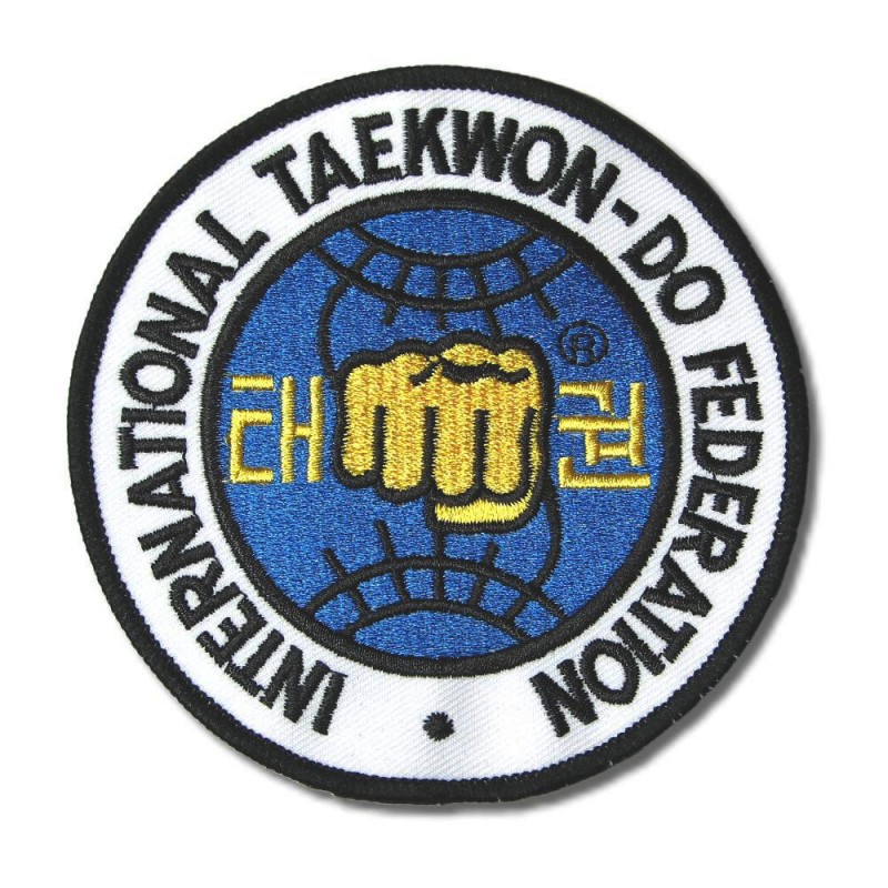 Naszywka Haft Logo Taekwondo ITF na kimono