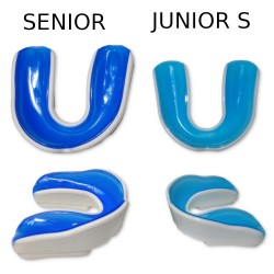 Ochraniacz Szczęki Gel Junior S biały dwuwarstwowy