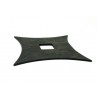 Podkładka podstawka pod kubek shuriken ninja czarna 11,5 x 11,5 cm