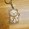 Brelok breloczek do kluczy maneki neko japoński kot szczęścia