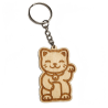 Brelok breloczek do kluczy maneki neko japoński kot szczęścia