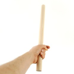 Kij pałka Maculele Capoeira 50 cm 27 mm buk