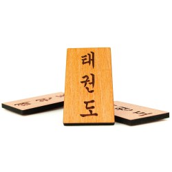 Magnes Taekwondo na lodówkę 52x27 mm