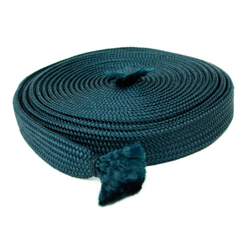 SAGEO KAKUCHO taśma sznurek do miecza katana bokken metaliczny szaro-niebieski Made in Japan