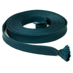 SAGEO KAKUCHO taśma sznurek do miecza katana bokken metaliczny szaro-niebieski Made in Japan