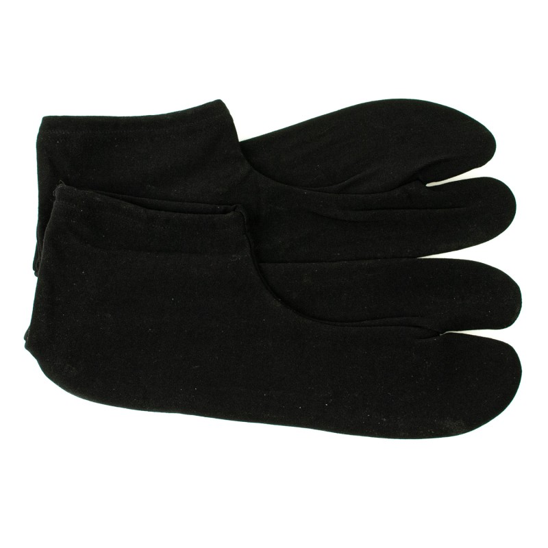 Japońskie elastyczne TABI czarne nylon Made in Japan