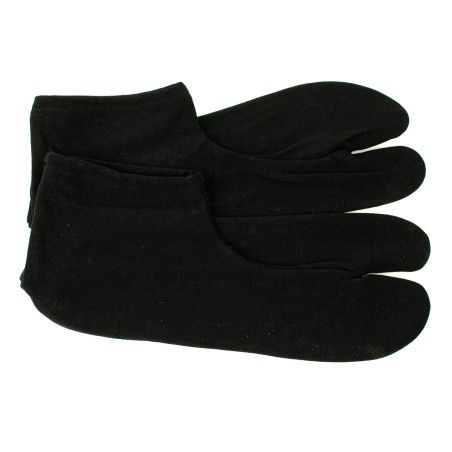 Japońskie elastyczne TABI czarne nylon Made in Japan