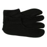 Japońskie elastyczne TABI czarne nylon Made in Japan