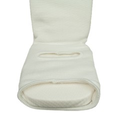 Ochraniacze Elastyczne Goleń Stopa Białe Karate