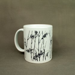 Kubek TAKE z widokiem na górę Fuji i bambusy