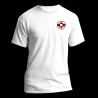Naprasowanka Aplikacja Termo Kanku Kyokushin 9x9 Czerwona na kimono t-shirt