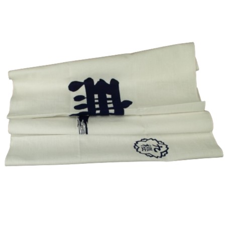 Tenugui Mushin Chusta Ręcznik do Kendo Biały Made in Japan