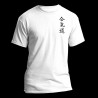 Naprasowanka Aplikacja Termo Aikido 13x5 zamszowa na kimono t-shirt