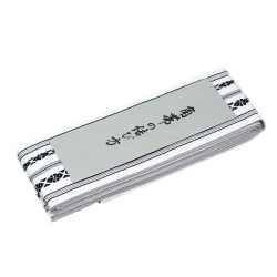 Pas Kaku Obi Do Iaido Kendo Kenjutsu Aikido biało-czarne 100% bawełna Made in Japan