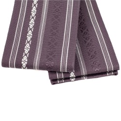 Pas Kaku Obi Do Iaido Kendo Kenjutsu Aikido filetowo-białe 100% bawełna Made in Japan