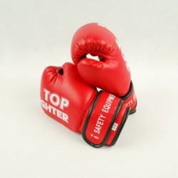 Rękawice Bokserskie Treningowe Dla Dzieci Junior Kids Czerwone