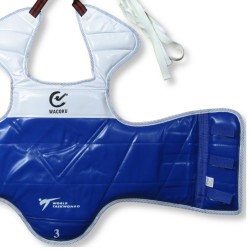 Ochraniacz Tułowia Hogo WTF WKF Taekwondo Karate Dwustronny
