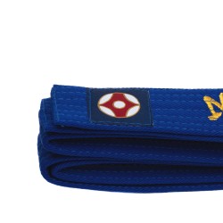 Pas Do Kyokushin Karate Niebieski haft naszywka