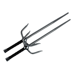 Sztylety Sai Master 54 cm komplet stalowy