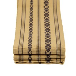 Pas Kaku Obi Do Iaido Kendo Kenjutsu Aikido orzech laskowy 100% bawełna Made in Japan