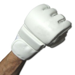 Rękawice piąstkówki MMA karate Skóra