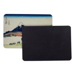 Magnes Katsushika Hokusai Przełęcz Inume w prowincji Kai 7x5 na lodówkę Fuji Ukiyo-e