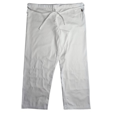 Spodnie treningowe białe do Judo Aikido wzmacniane