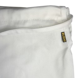Spodnie treningowe białe do Judo Aikido wzmacniane