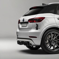 Naklejka Samuraj w zbroi Japonia Yoroi na samochód i inne gładkie powierzchnie 13x19