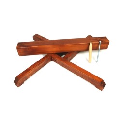 Stojak drewniany do testów cięcia Tameshigiri / mat