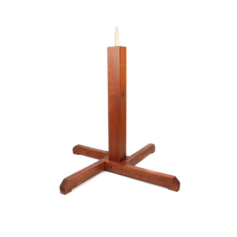 Stojak drewniany do testów cięcia Tameshigiri / mat