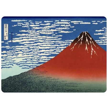 Magnes Katsushika Hokusai Czerwona Góra Fuji 7x5 na lodówkę Fuji Ukiyo