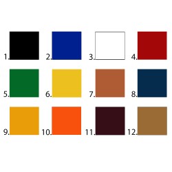 Naprasowanka Aplikacja Termo Judo 5x11 zamszowa na kimono t-shirt