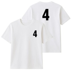 Naprasowanka Aplikacja Termo CYFRA 0-9 na koszulkę t-shirt numery sportowe ZESTAW przód tył