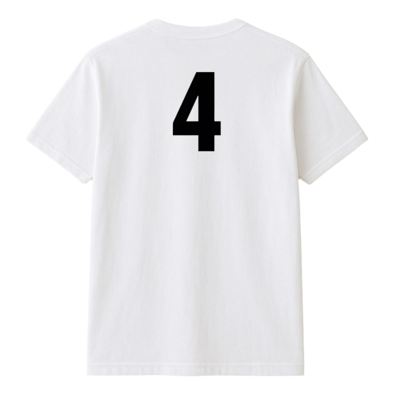 Naprasowanka Aplikacja Termo CYFRA 0-9 na koszulkę t-shirt numery sportowe wysokość 19 cm