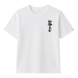 Naprasowanka Aplikacja Termo Shinkyokushin 4,5x13 zamszowa na t-shirt Karate