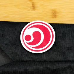 Przypinka Shinkyokushin 58 mm Japonia Karate