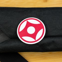 Przypinka Kanku Kyokushin 58 mm Karate Japonia