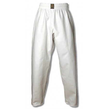 Spodnie treningowe białe Karate 100% bawełna