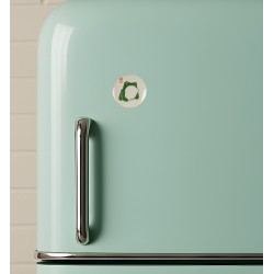 Magnes na lodówkę metalowy 58 mm Matsumoto Hoji Żaba Japonia Ukiyo-e