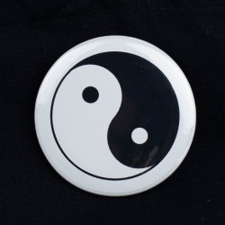 Przypinka Yin Yang 58 mm Japonia