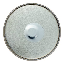 Magnes na lodówkę metalowy 58 mm okrągły Chryzantema Japonia