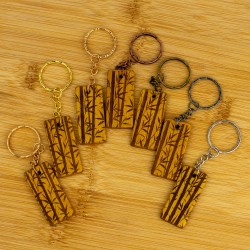 Brelok breloczek do kluczy TAKE bambus