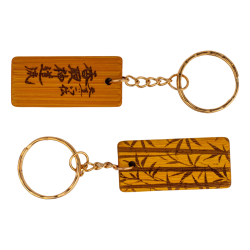 Brelok breloczek do kluczy TAKE bambus