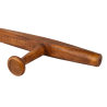 Tonfa drewniana Okinawa Karate 45 cm Buk kolor Orzech Dla Dzieci Junior
