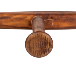 Tonfa Drewniana Okinawa Karate 53 cm Buk kolor Orzech