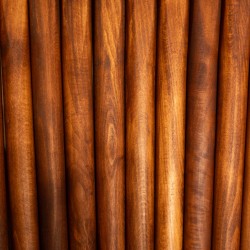 Tonfa drewniana Okinawa Karate 45 cm Buk kolor Orzech Dla Dzieci Junior