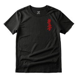 Naprasowanka Aplikacja Termo Kyokushin kai 13x5 Czerwona na kimono t-shirt