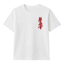 Naprasowanka Aplikacja Termo Kyokushin kai 13x5 Czerwona na kimono t-shirt
