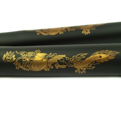 Nunchaku (nunczaku nunczako) piankowe treningowe Smok na sznurku Zestaw 2 szt.